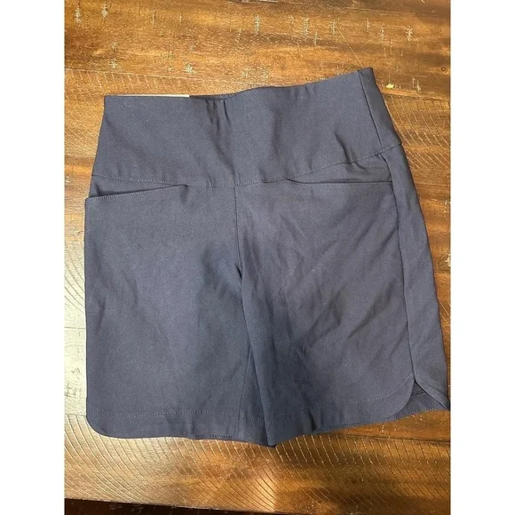 Walter Hagen NWT 7” Tummy Control Short Womens XS Dark Navy HighWaisted Athletic - Picture 2 of 5